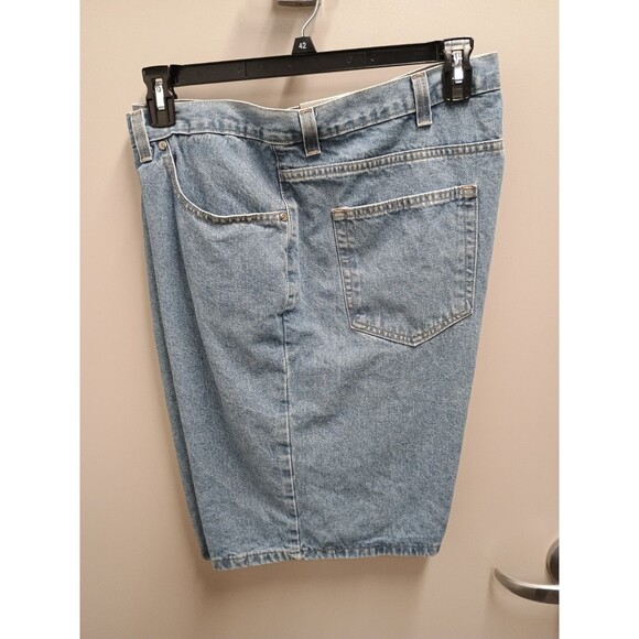 Saddlebred Shorts Mens 42 Denim Cotton Jeans Med Blue 5 Pocket 9.5 in Inseam NWT - Picture 5 of 11